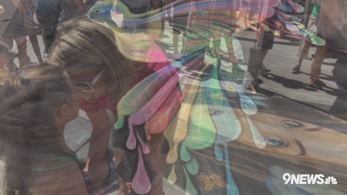 Denver Chalk Art Festival 9news Com Denver Chalk Art Festival 9news Com