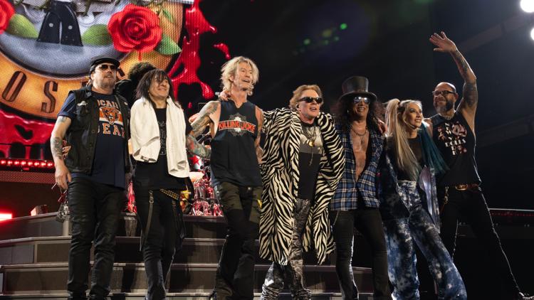 Guns N Roses Announces New Us Concerts New Single Released News