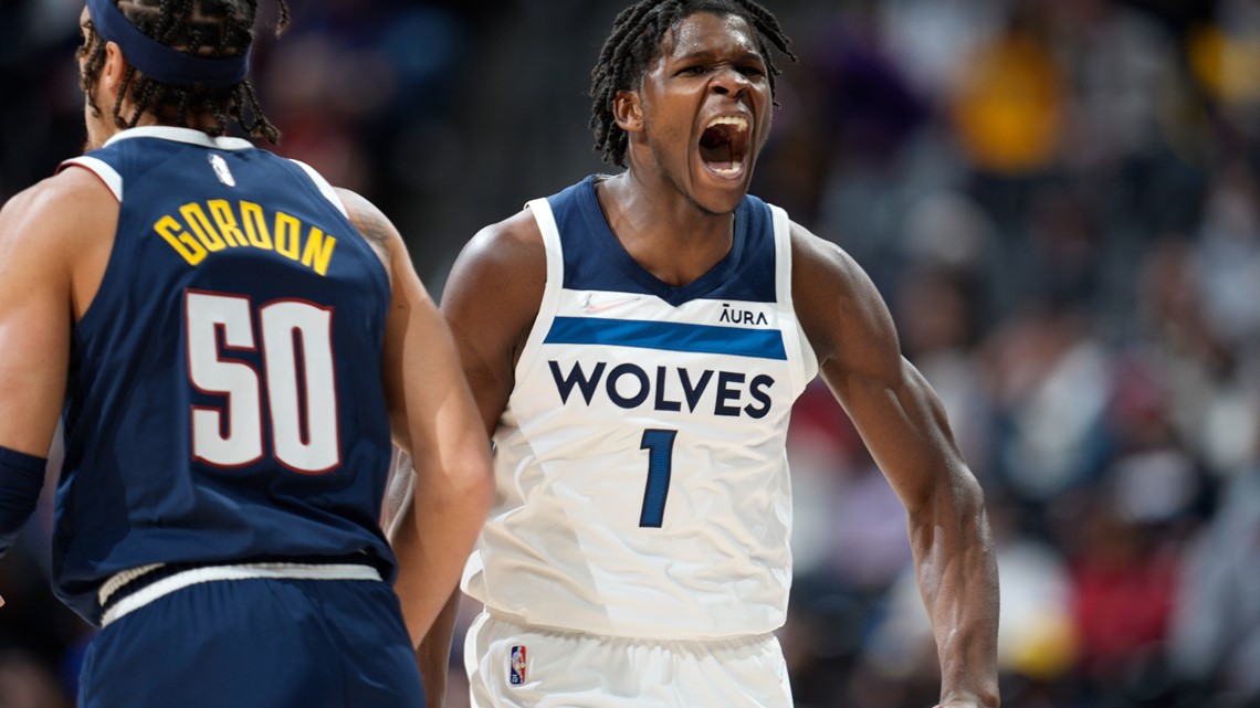 Anthony Edwards Scores 38 Points As Timberwolves Beat Nuggets 9news