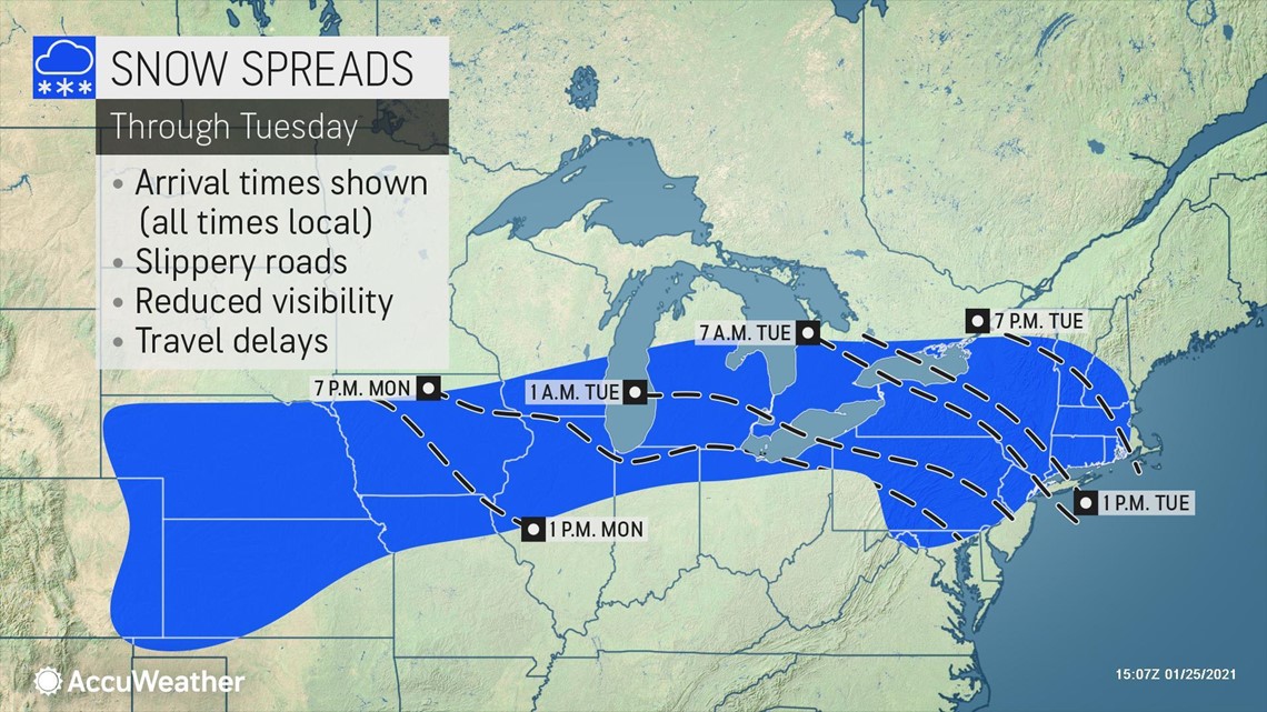 Above-average snowfall expected in parts of N.J. this winter, Accuweather  says 