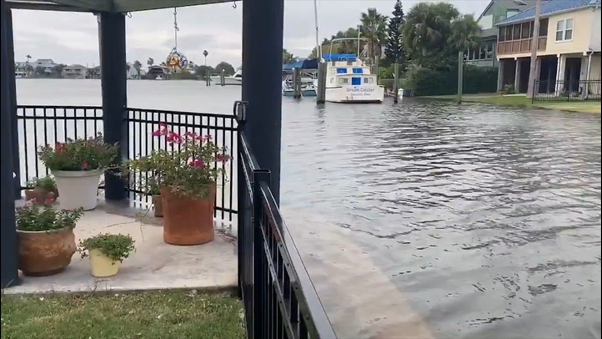 Tropical Storm Beta brought flooding to Galveston, Texas, on Sept. 20. When you see sights like this, remember to turn around, don't drown!