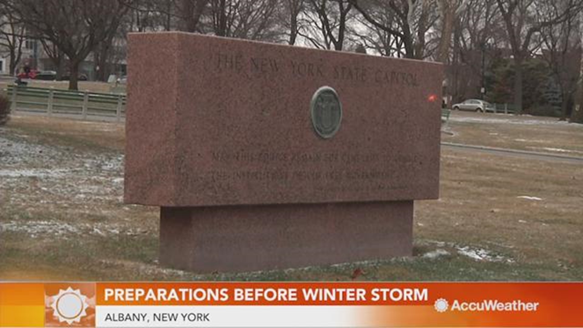 The northeast is bracing for winter storms this weekend. In Albany, New York Snow totals could top 18 inches. Crews prep for days of cleanup in the area.
