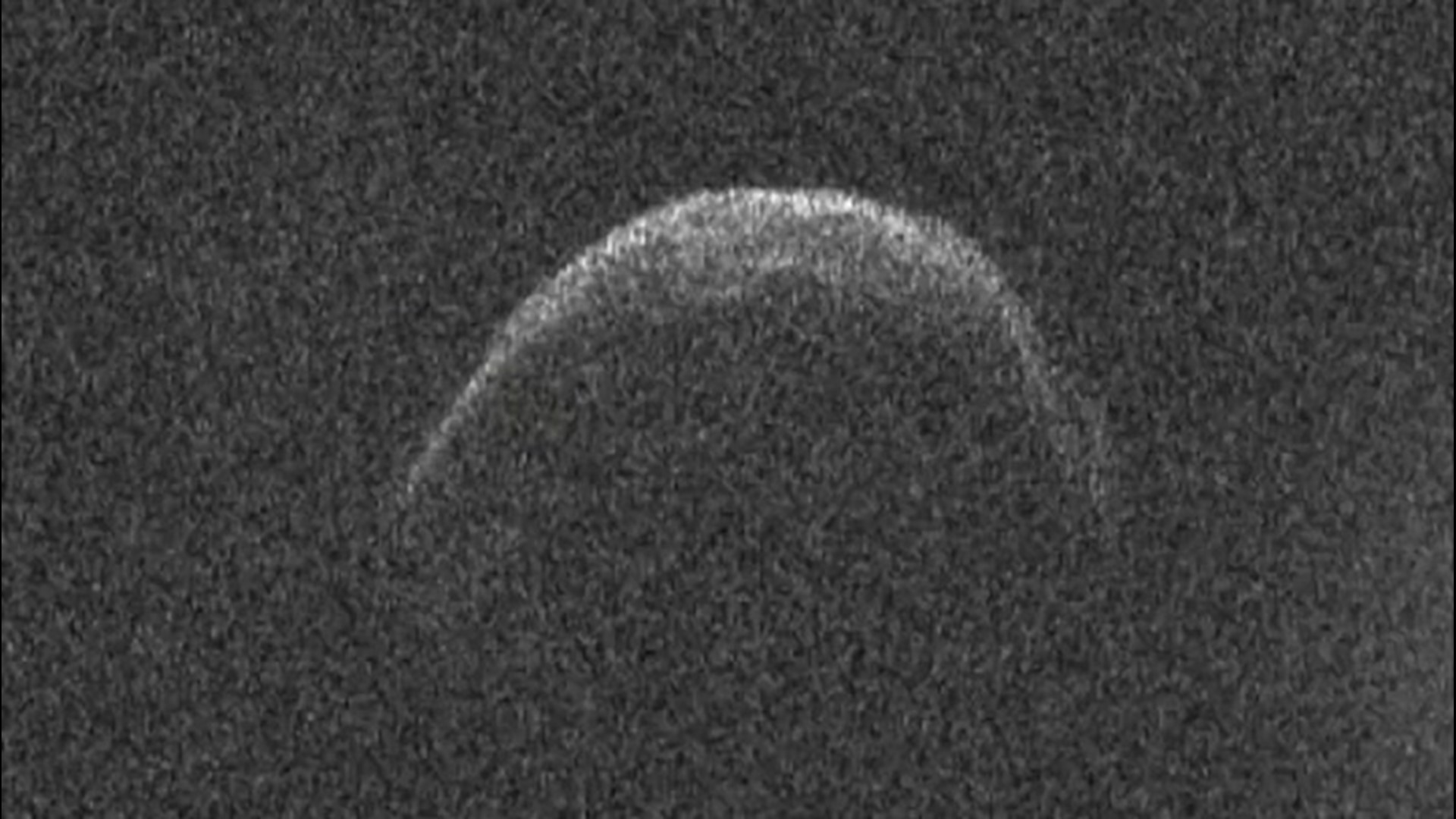 In the morning of April 29, Asteroid 1998 OR2 passed safely by Earth. The radar image of the asteroid revealed something coincidental about its close approach.