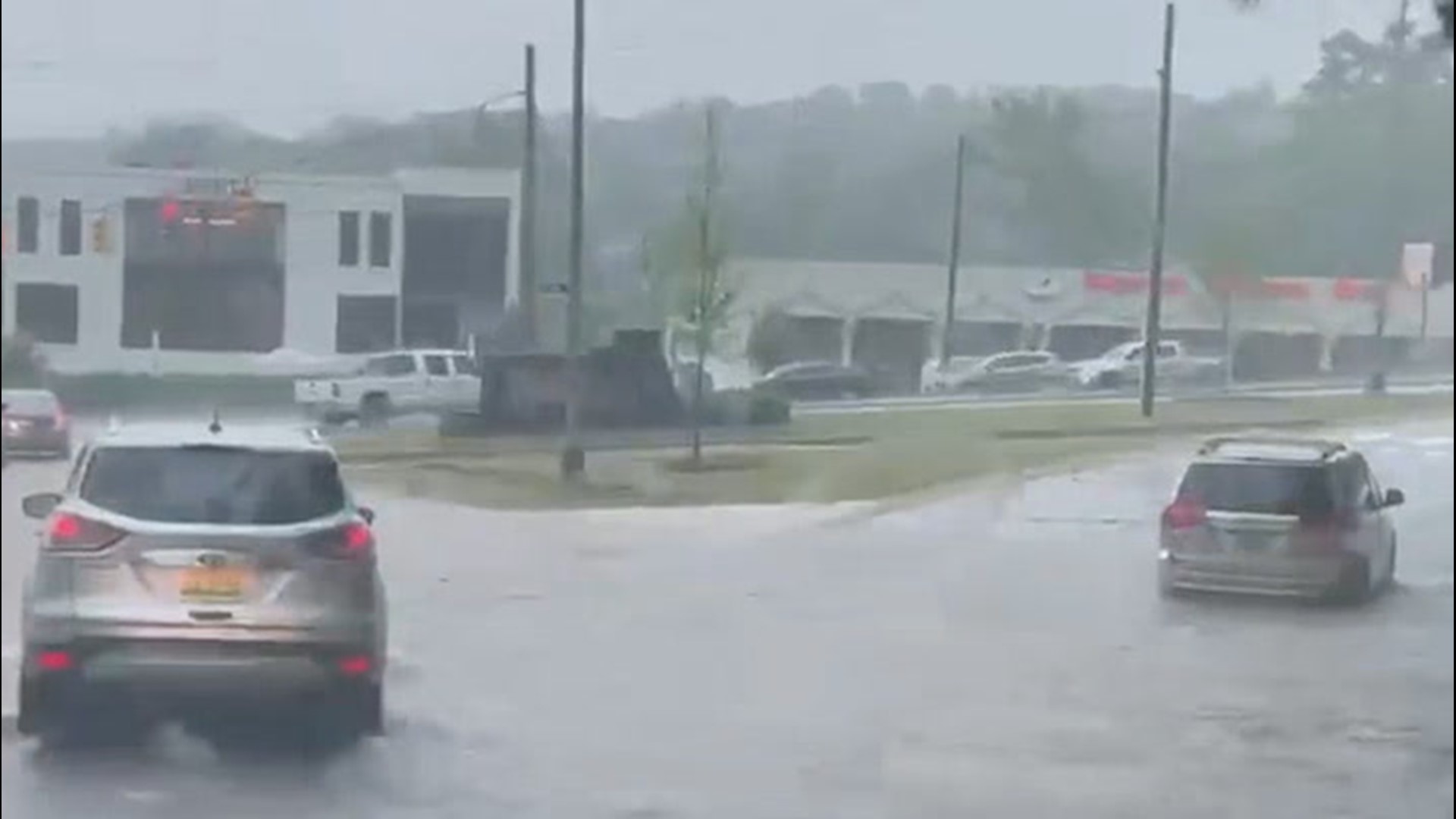 Severe thunderstorms swept through the Southeast on May 4, causing flash flooding across several states.