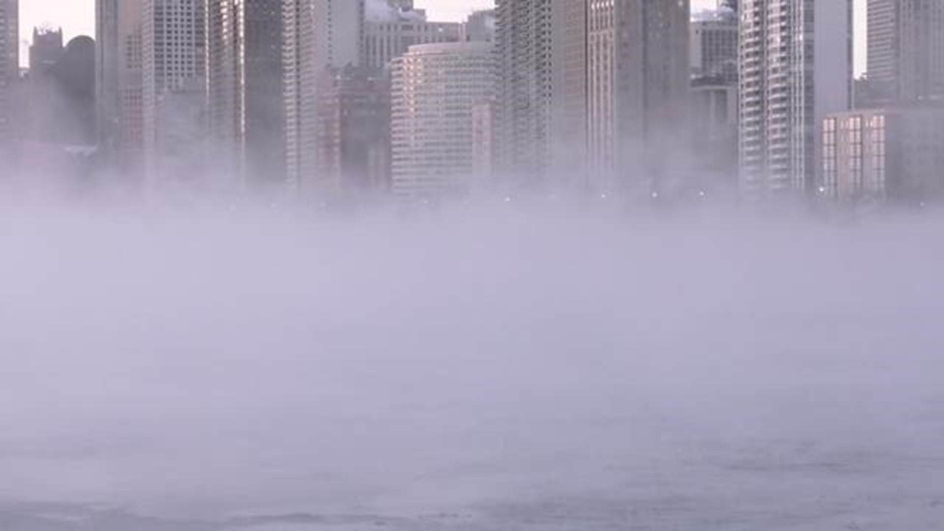 AccuWeather news reporter Jonathan Petramala shows just how cold it is in Chicago as a Polar Vortex plunges much of the upper Midwest into below zero temperatures.