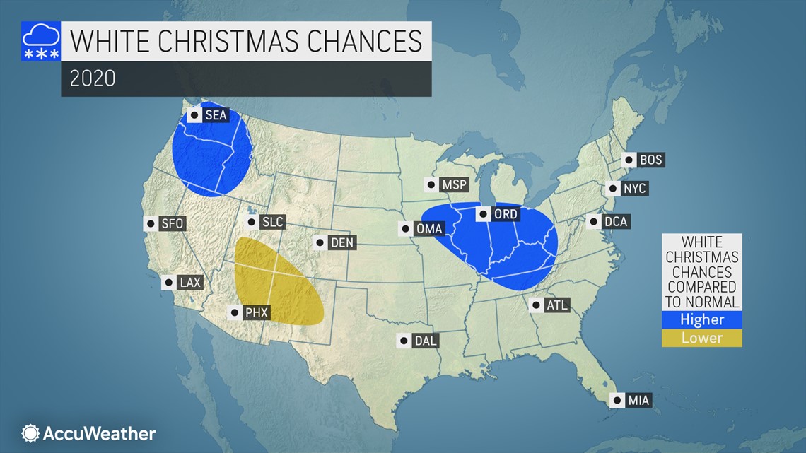 White Christmas forecast: the holiday is six weeks away, will there be snow?