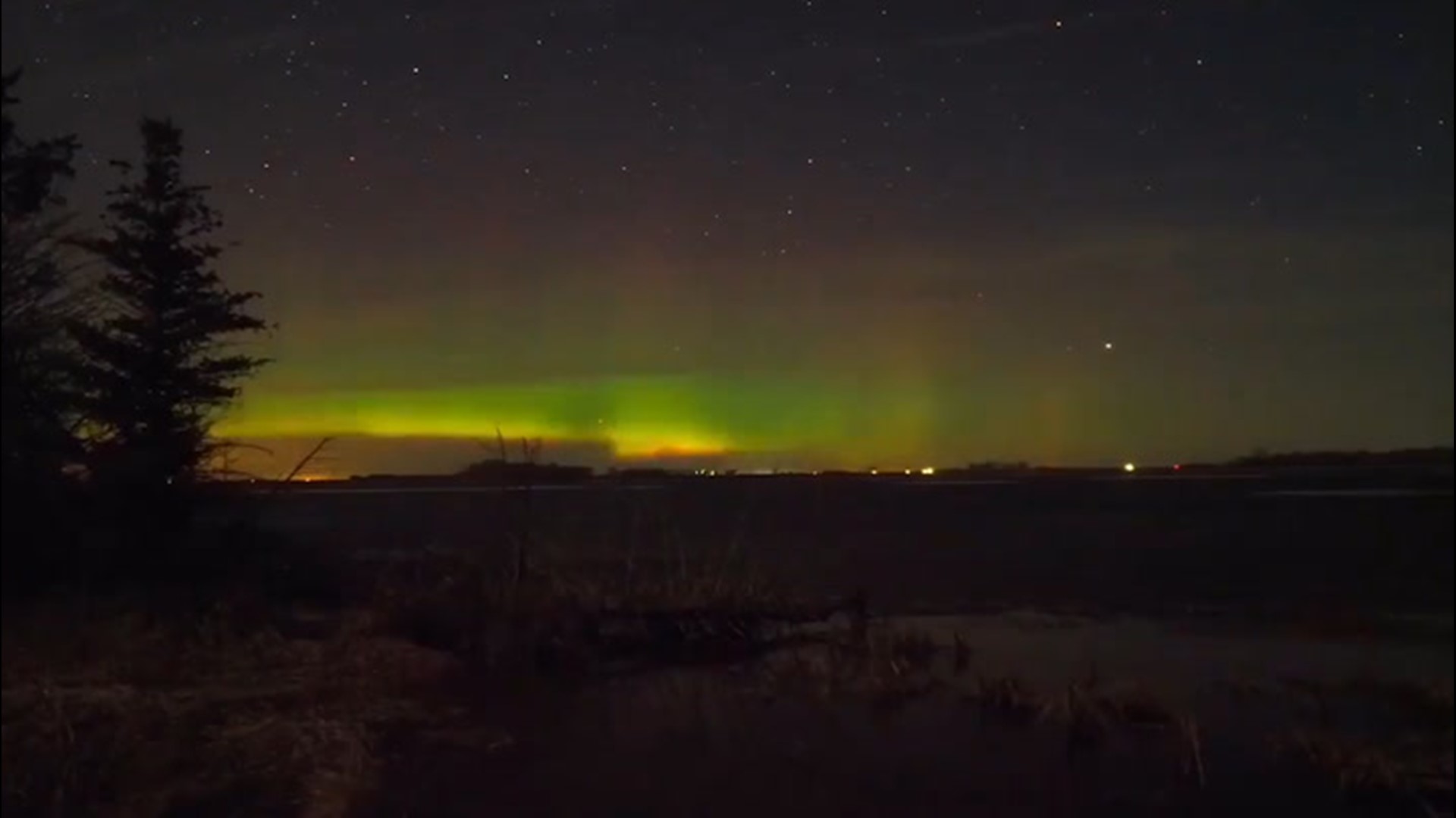 Northern Lights Dance Across The Sky In Dazzling Display 