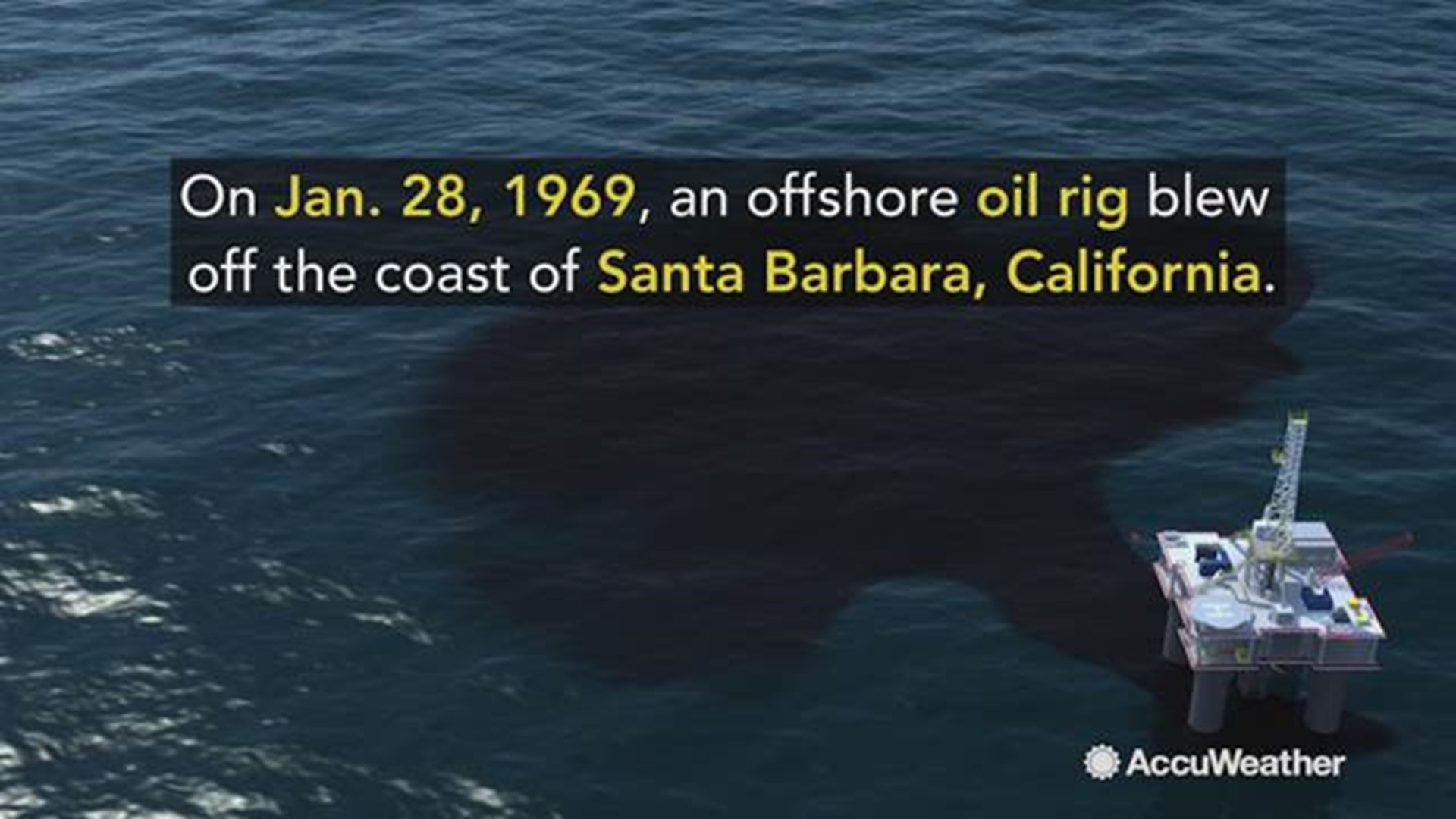 On Jan. 28, 1969, an oil well blew out from a platform off the coast of Santa Barbara, California, pumping millions of gallons of oil into the ocean. The disaster helped spark an environmental movement.