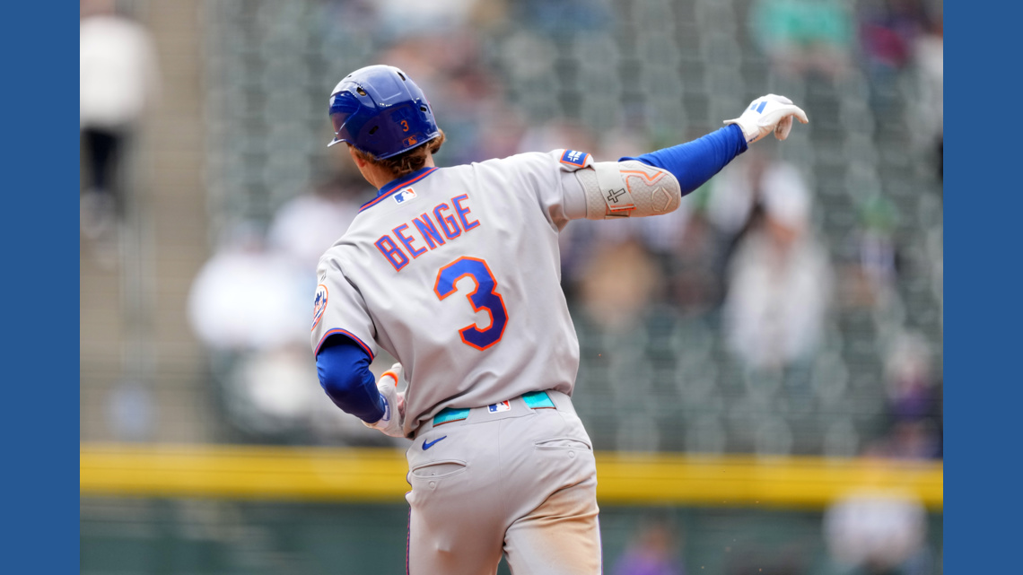 Carson Benge homered leading off the sixth inning for New York’s first hit against Tomoyuki Sugano, and the Mets beat the skidding Colorado Rockies 4-2 in a game...