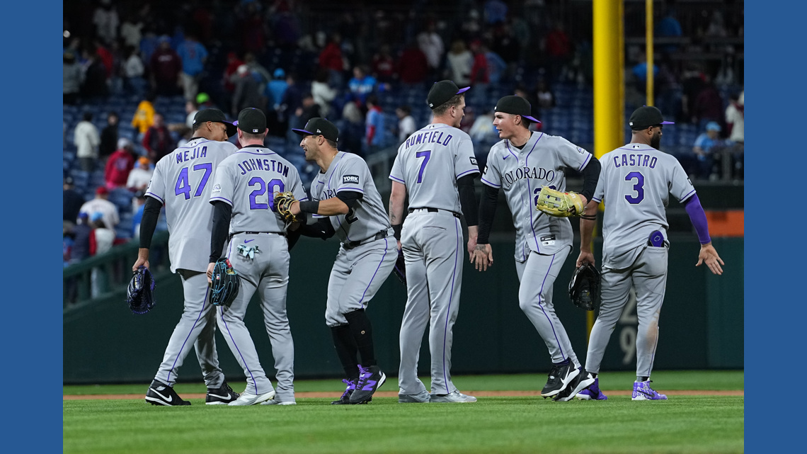 Troy Johnston has go-ahead hit in 11th as Rockies beat Phillies 9-7