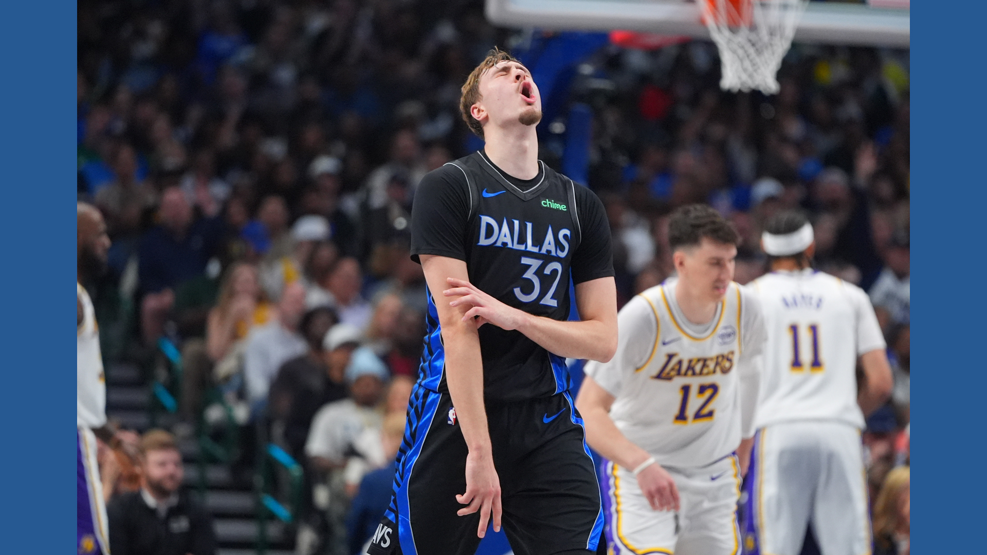 Cooper Flagg scores 45 points and Mavs beat LeBron James and injury ...