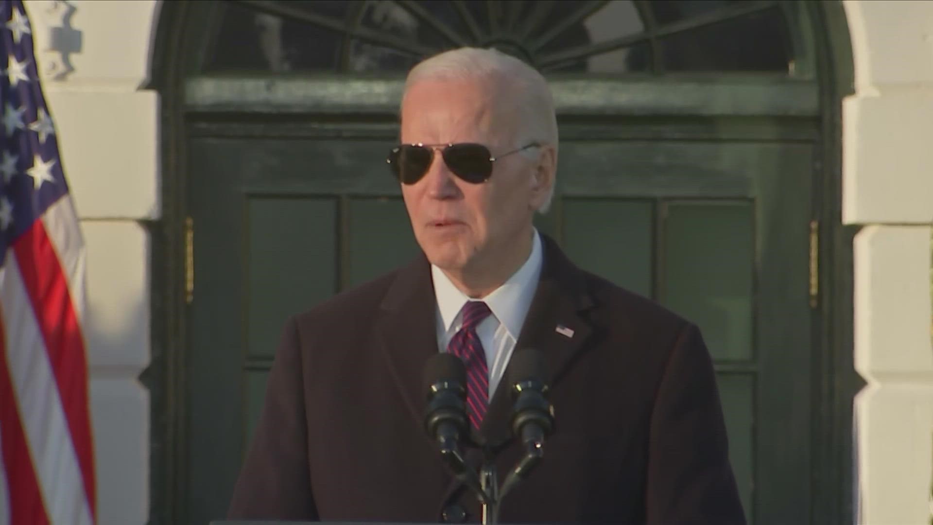 Thousands of guests were at the White House on Tuesday to celebrate as President Biden signs into law gay marriage legislation.