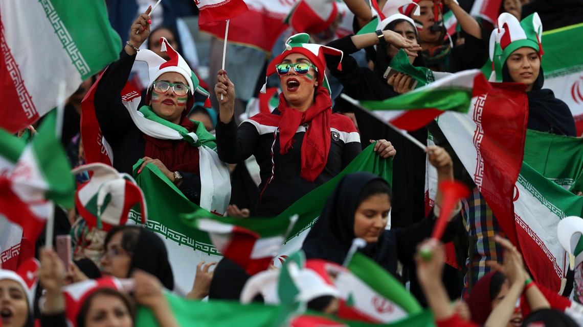 Iran Women Attend Fifa Soccer Game For First Time In Decades