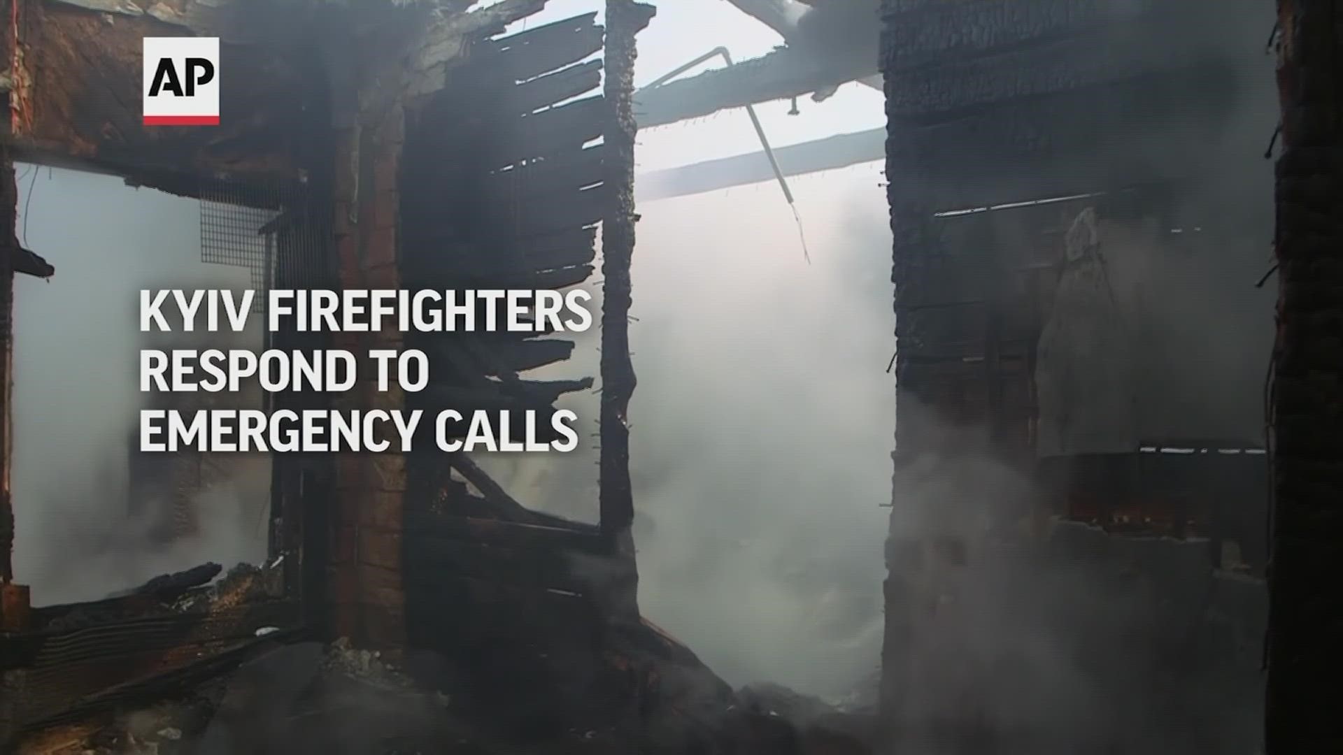 Firefighters in Kyiv on Wednesday said they had recorded the highest numbers of emergency calls since the war between Russia and Ukraine began.