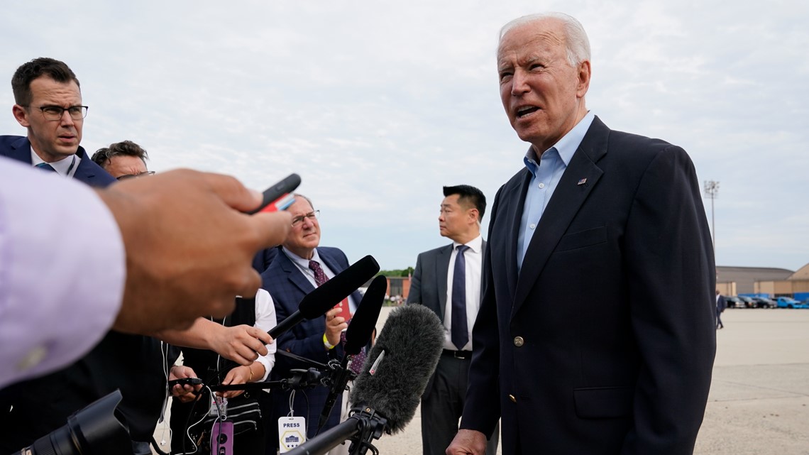 Biden to meet with Western allies, Putin on 1st overseas trip | 9news.com