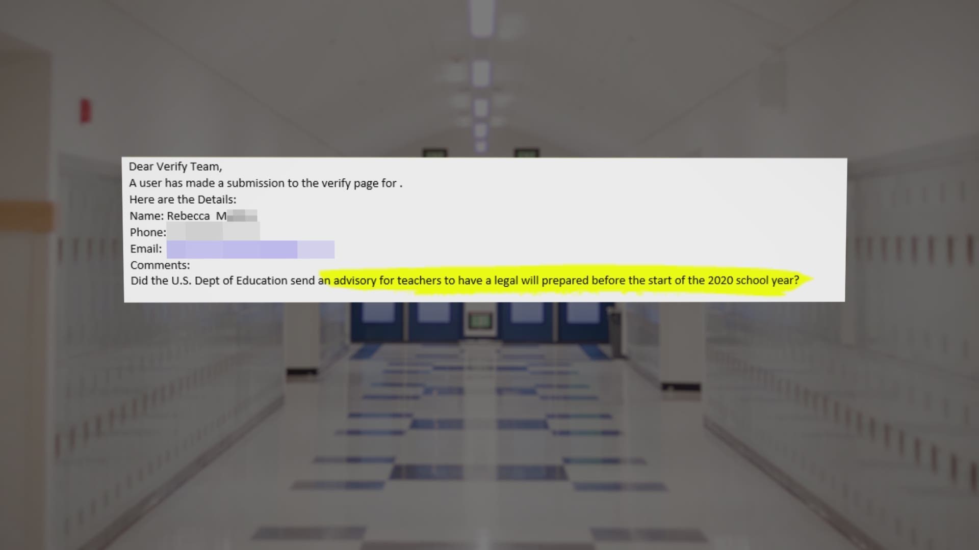 Teachers are writing their wills before going back to work during the pandemic independent of Department of Education guidance.