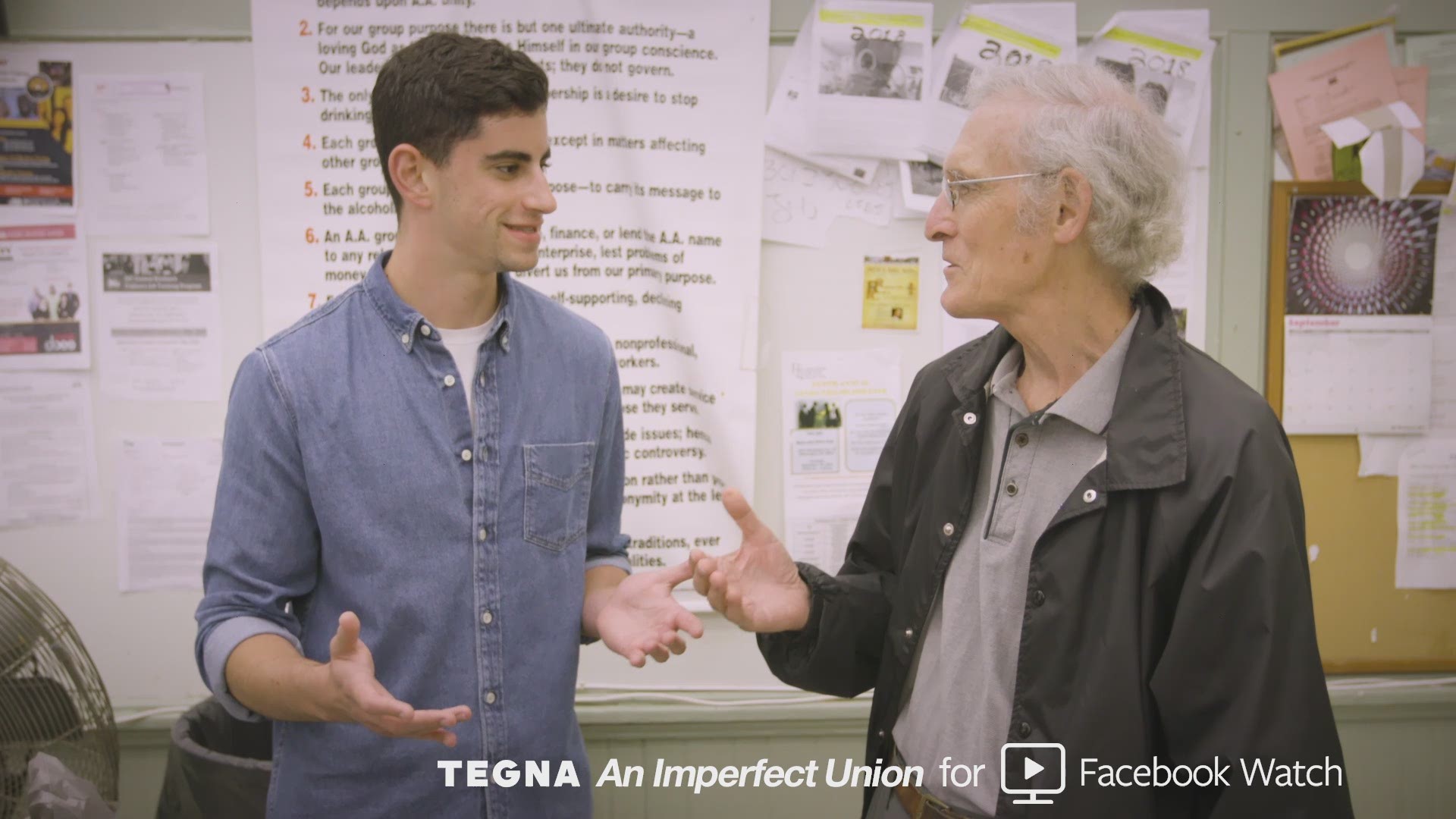 Mike hasn't voted in more than 50 years. Gideon is inspiring people to vote on his college campus. Here's what happened when they met.