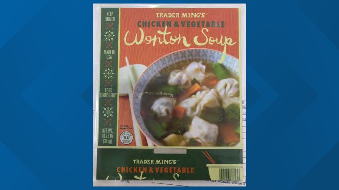 Peringatan USDA dikeluarkan atas sup Wonton beku Trader Joe