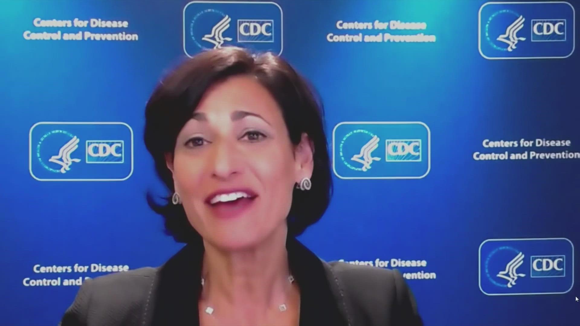 Dr. Rochelle Walensky, Director of the Centers for Disease Control and Prevention, addresses the importance of being vaccinated and the perks of offering boosters.