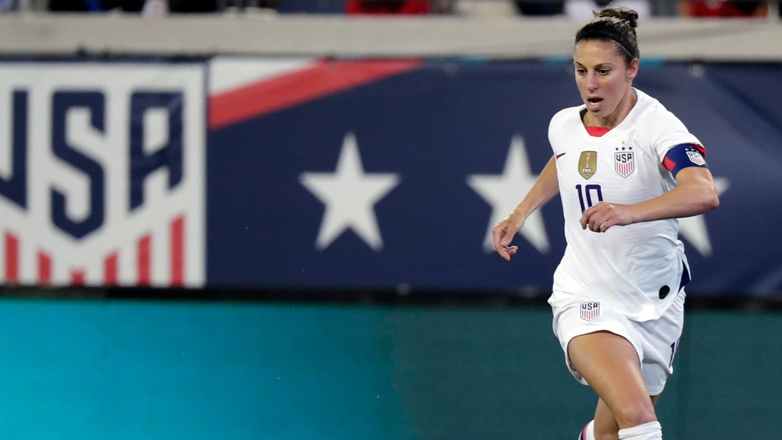 END OF A LEGENDARY CAREER: Carli Lloyd announces her retirement