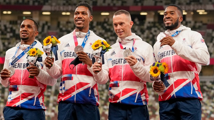 Diuretics Sample Britain 4x100 relay team loses Tokyo Olympics silver over doping ...