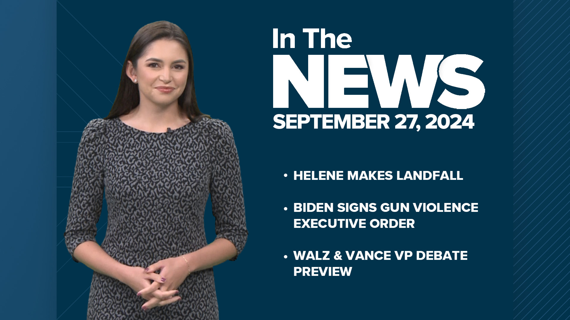 National headlines for September 27, 2024