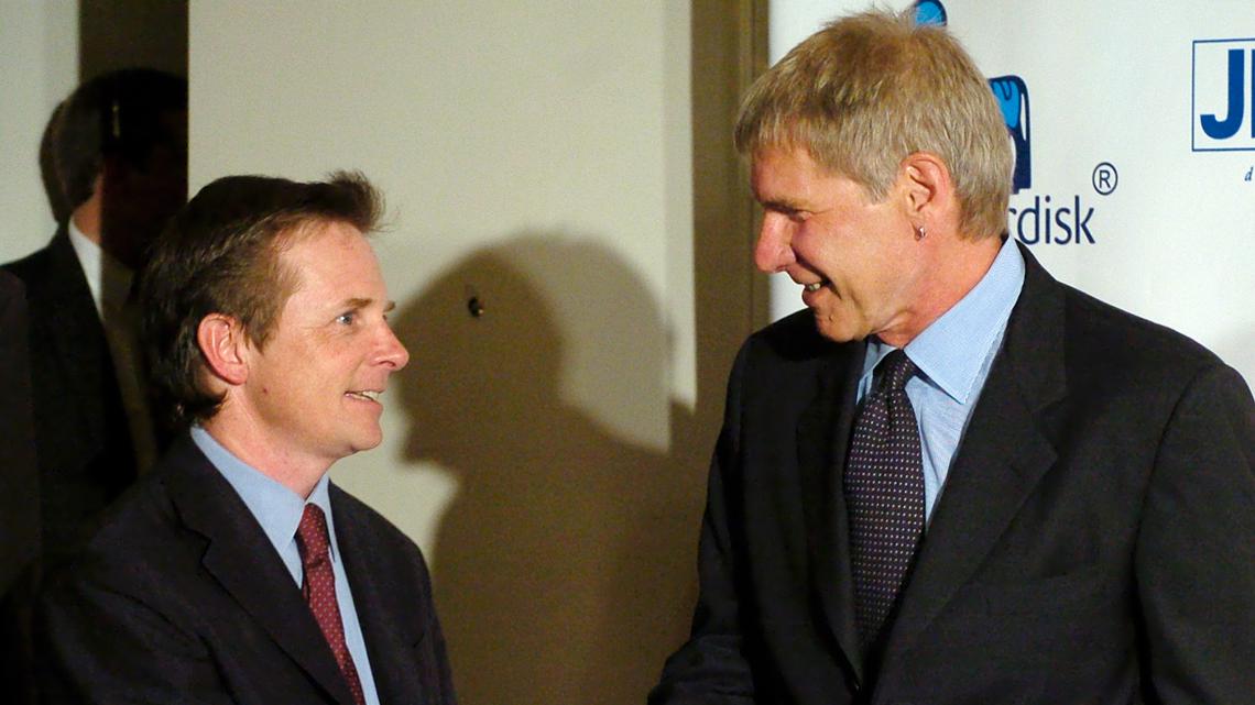 Lawrence B Riff WATCH: Michael J. Fox, Harrison Ford crack jokes, offer advice in ...