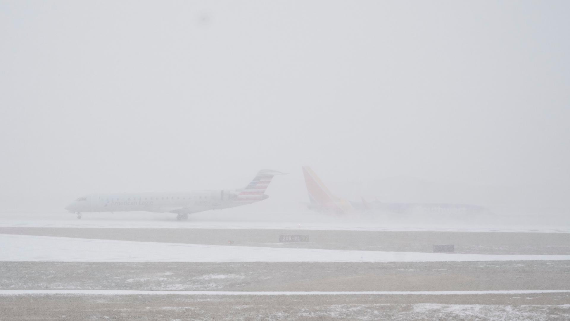 Thousands of flights canceled as winter storm bears down across much of ...