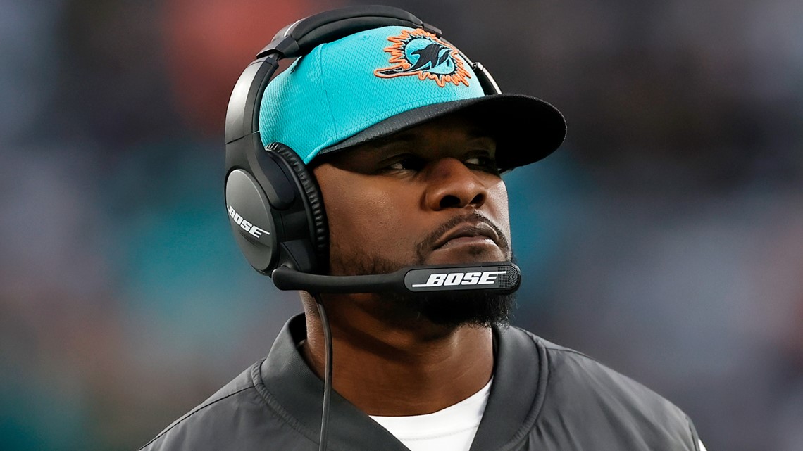 Former Dolphins coach Brian Flores files racial discrimination lawsuit  against NFL, New York Giants