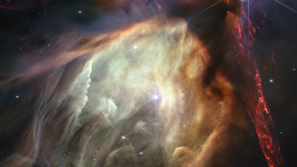 Webb Space Telescope Images: New close-up of 50 baby stars - Vimarsana News