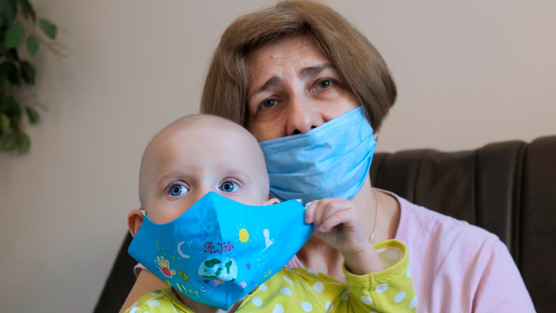 Pasien kanker muda Ukraina mendapatkan bantuan medis di Polandia
