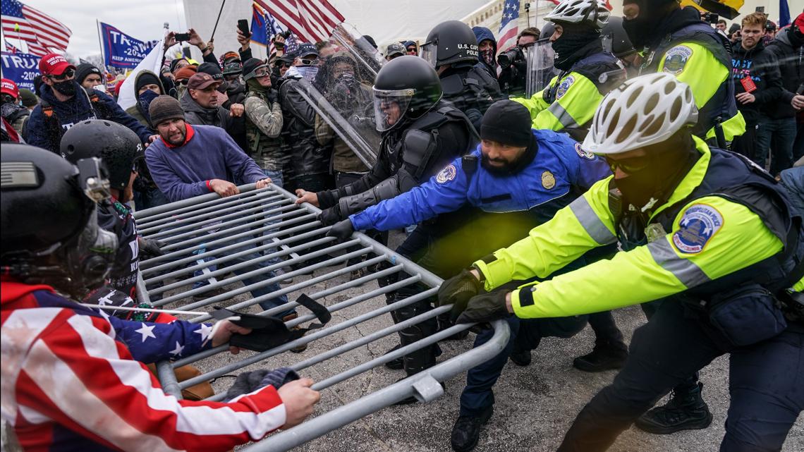 Un Rioter Officers who defended Capitol from rioters sue to block payouts from $1 ...