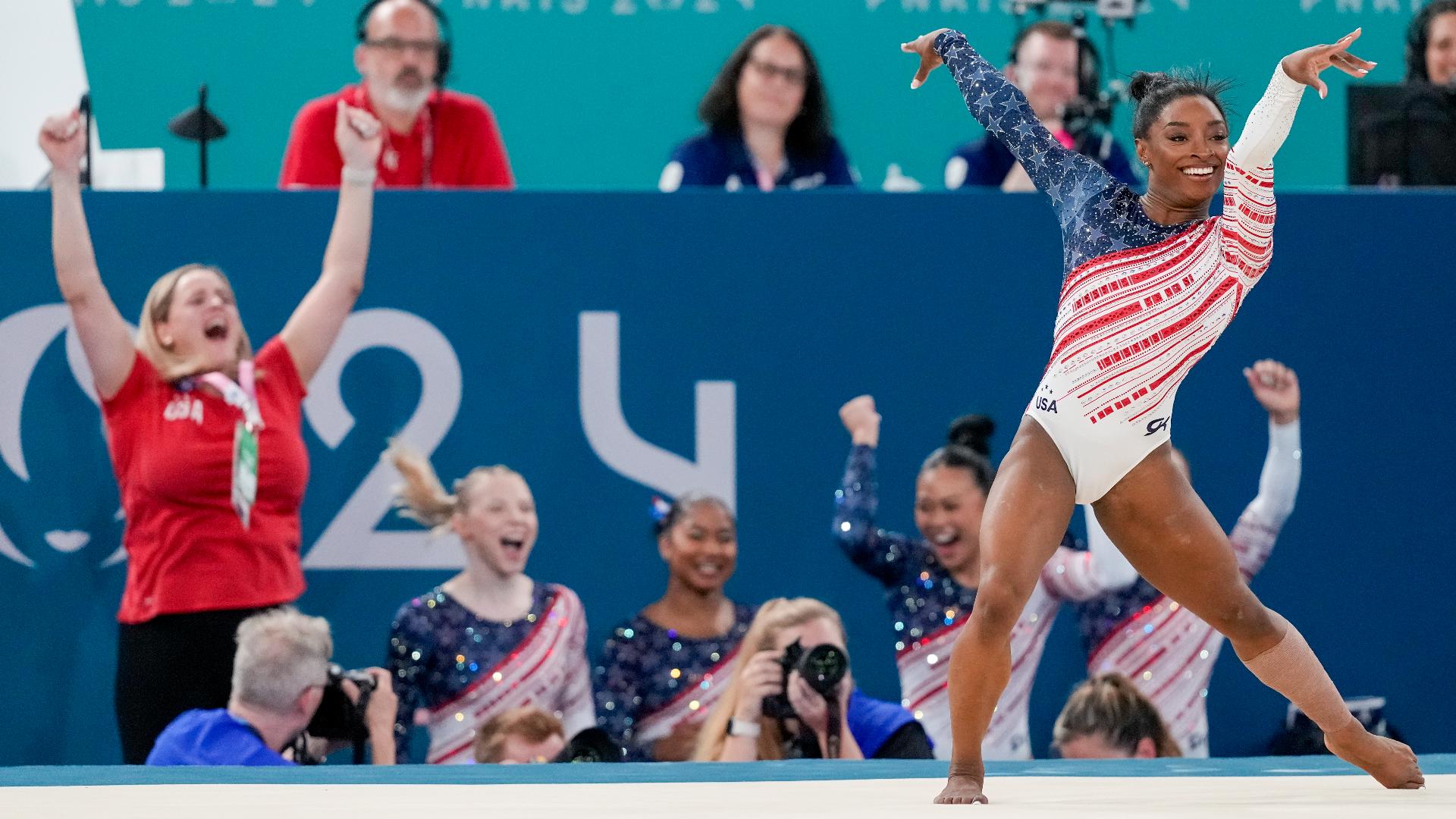 Paris Olympics How are the NBC TV ratings for Simone Biles?