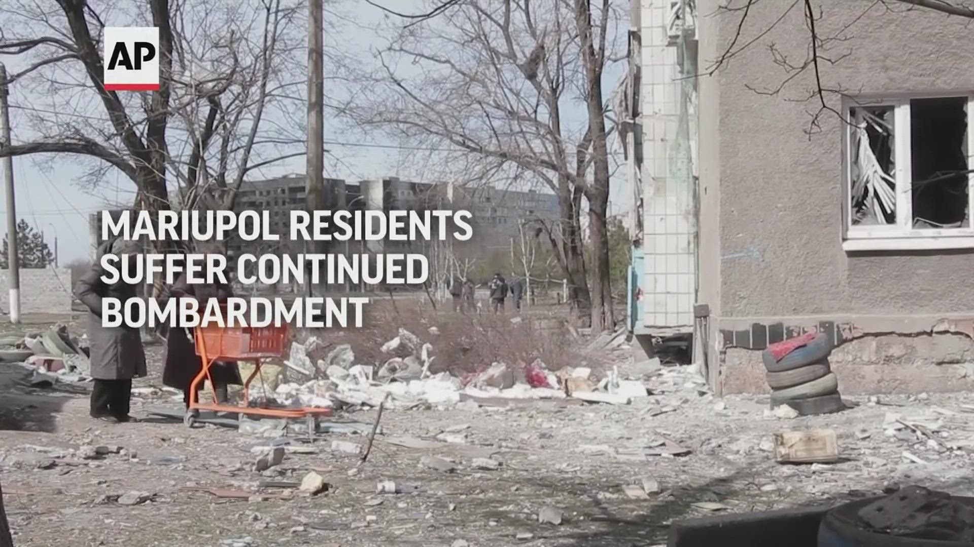 Mariupol officials said at least 2,300 people have died in the siege, with some buried in mass graves, but fears grew that the number could be far higher.