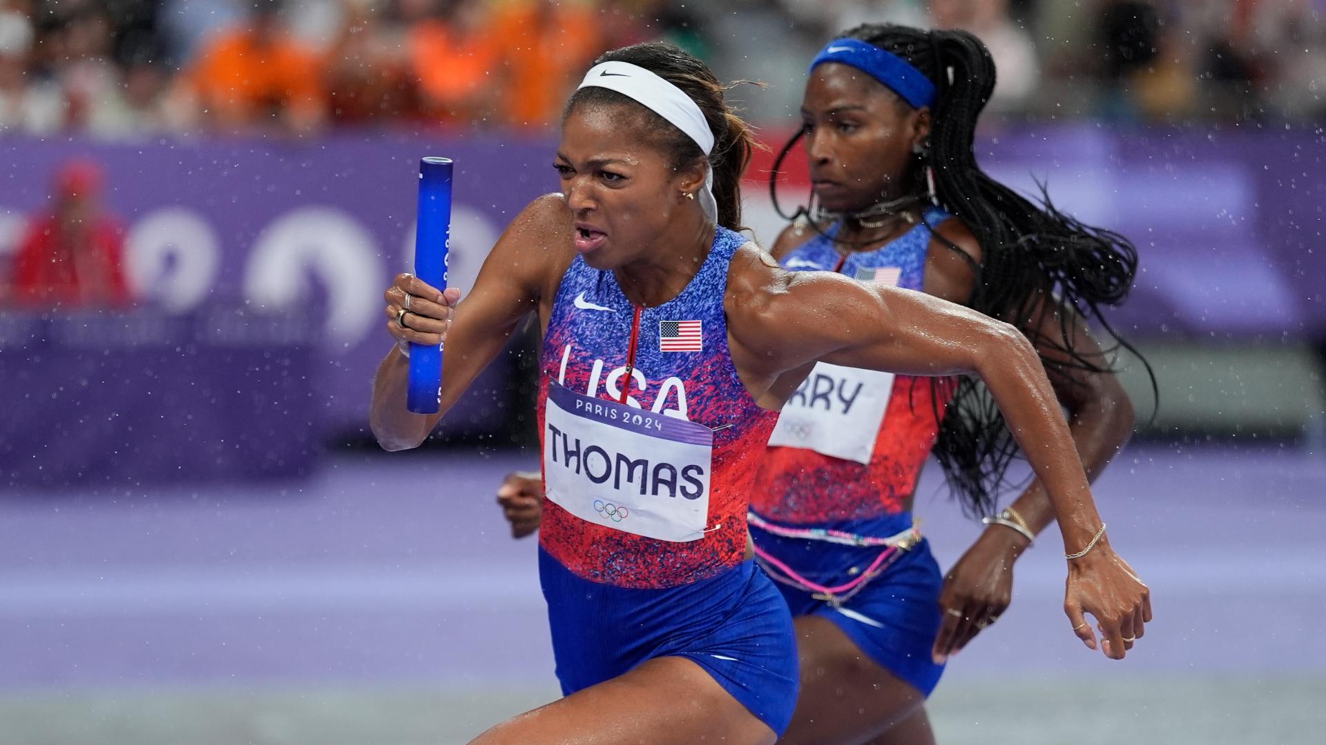 Did Sha'Carri Richardson and USA win the women's 4x100 final?