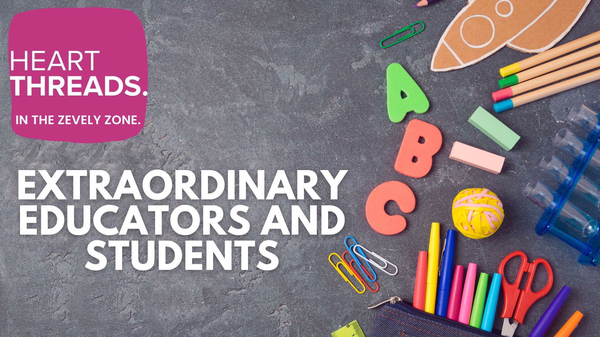 Jeff Zevely shares heartwarming stories of educators and students who have gone above and beyond. How they are helping others and defying expectations.
