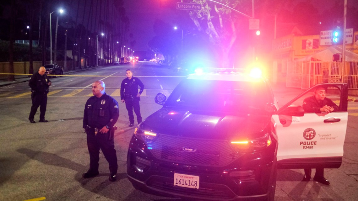 3 Los Angeles police officers shot | 9news.com