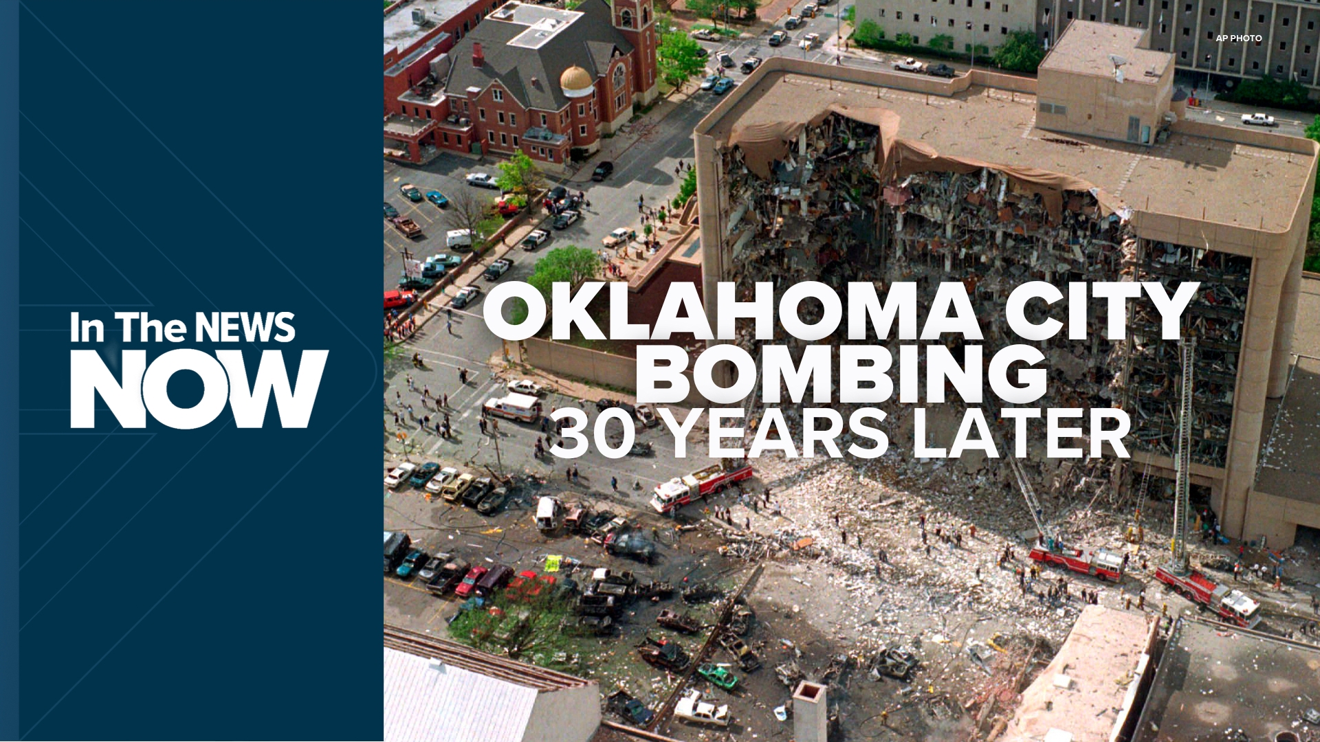 On April 19, 1995, a truck bomb detonated outside a federal building in Oklahoma City, killing 168 people in the deadliest homegrown attack on U.S. soil.