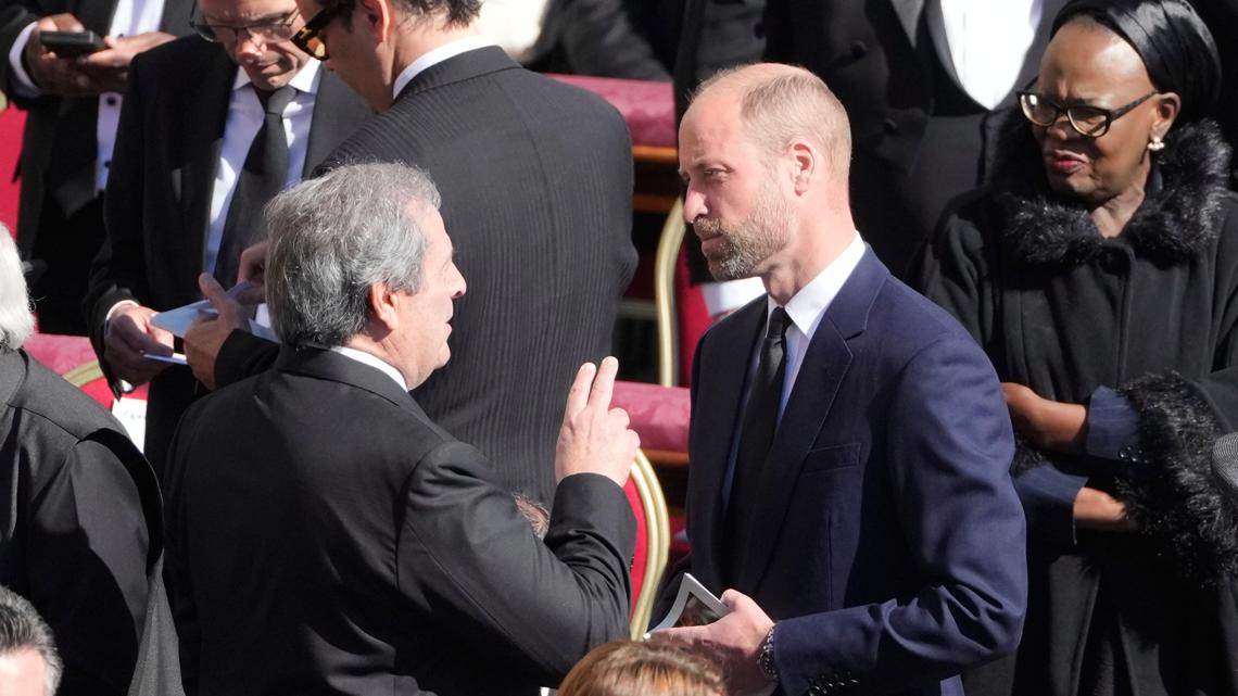 Prince William Attends Pope Francis' Funeral in Vatican City, Kate Middleton Absent