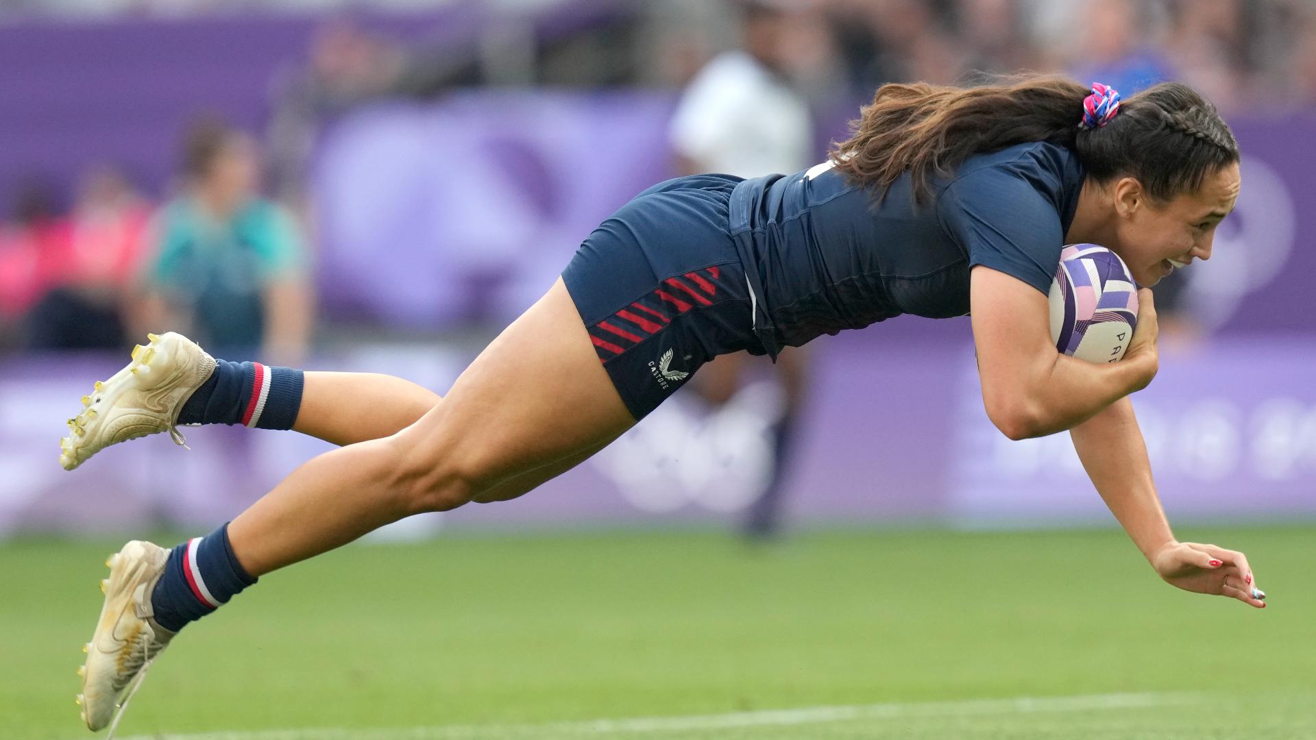 US women win a first Olympic medal in rugby | 9news.com