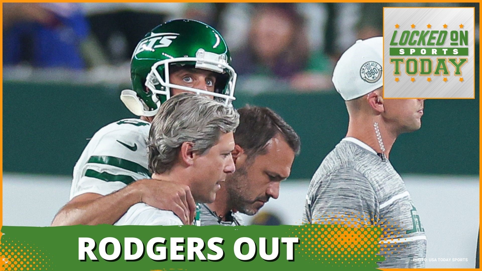 Aaron Rodgers injures his left Achilles tendon in his first series for the  Jets – KTSM 9 News