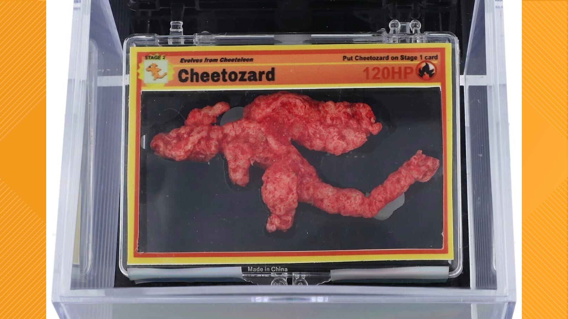 Pokemon-shaped Cheeto sells for over $87,000 | 9news.com