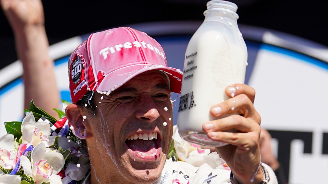 Helio Castroneves wins Indianapolis 500, joins 4-time club | 9news.com