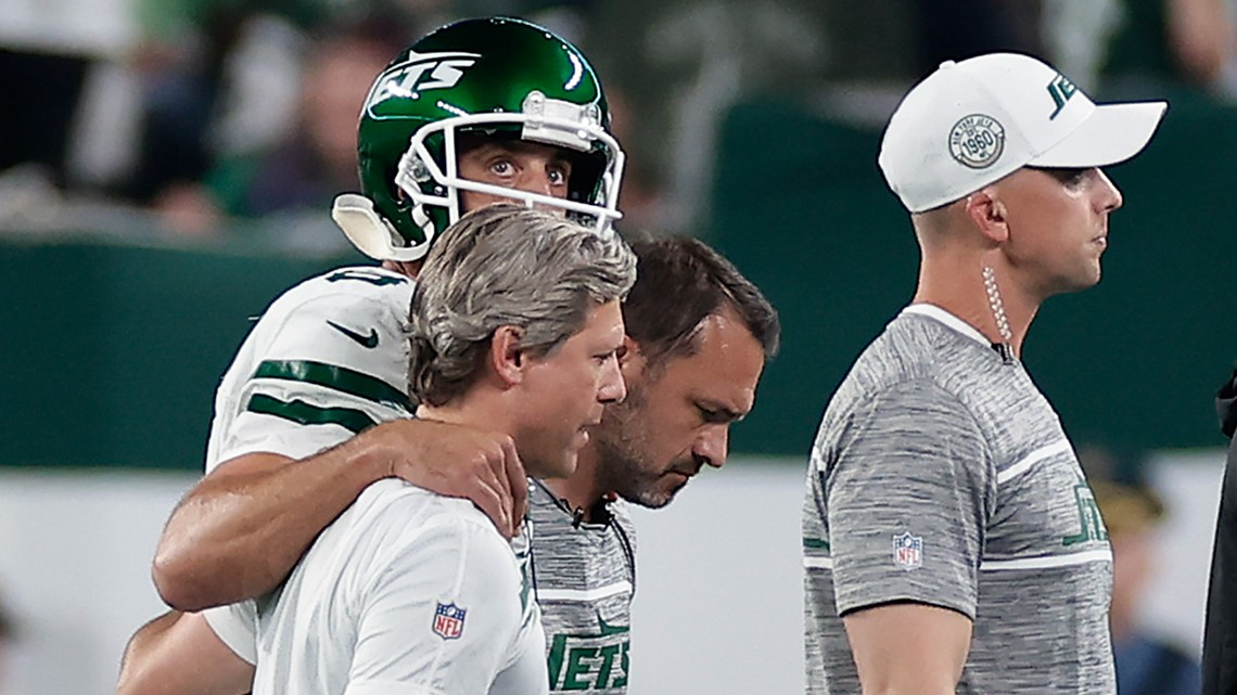 Jets QB Aaron Rodgers has a torn left Achilles tendon and will miss the  rest of the season – KTSM 9 News