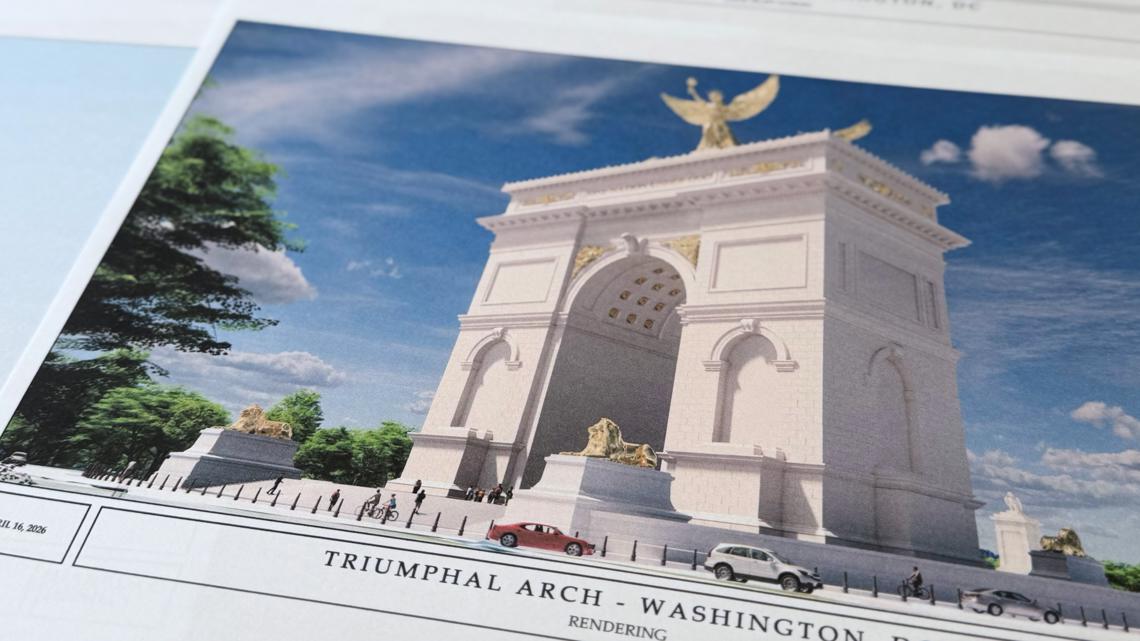 Vietnam veterans sue President Trump over proposed ‘Triumphal Arch’ in Washington