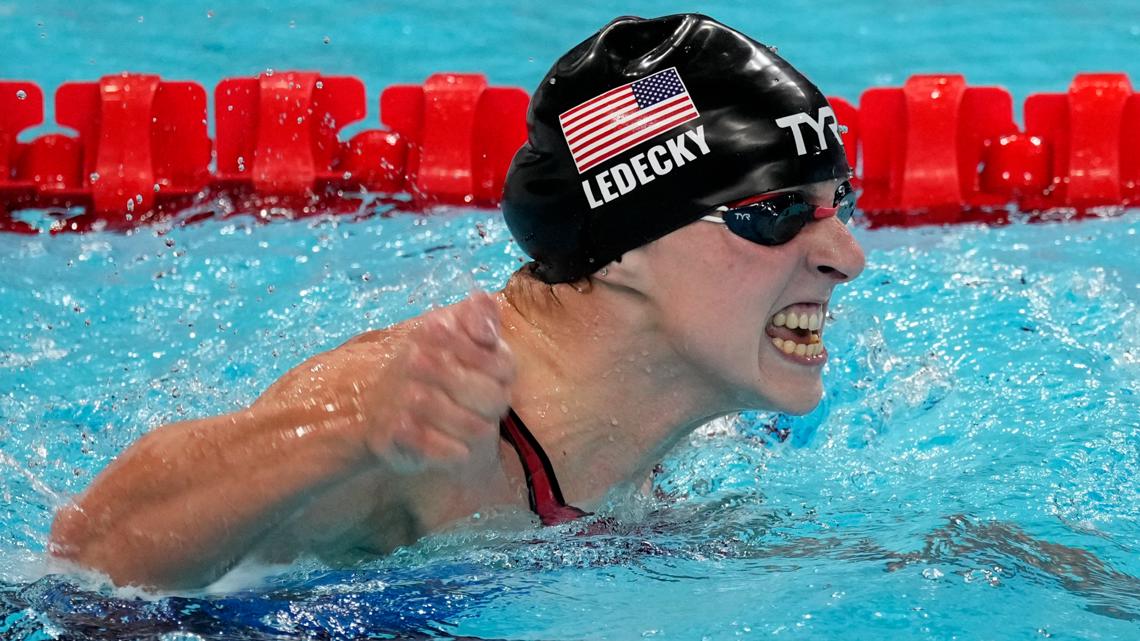 When does Katie Ledecky race next? | 9news.com