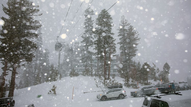 Powerful blizzard hits California and Nevada | 9news.com