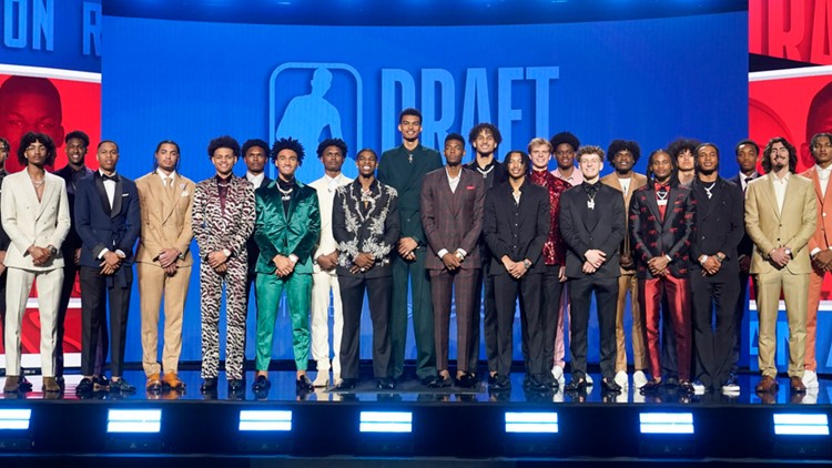 Timberwolves introduce two 2023 draft picks Leonard Miller and