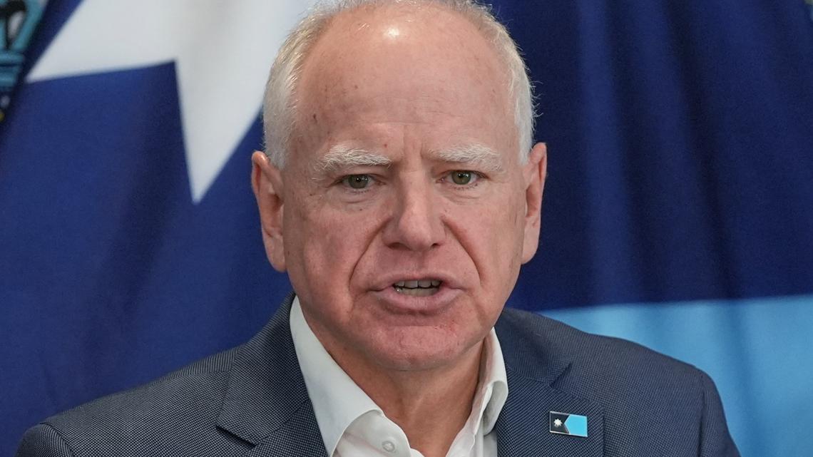 Minnesota Gov. Walz says President Trump agreed to consider reducing federal agents in the state