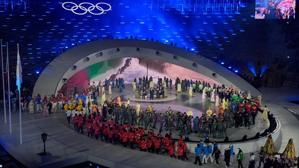 Milan Cortina Olympics are closing at Verona Arena as Olympic flag passes to next host city
